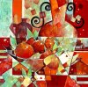Orange - 38cm x 46cm